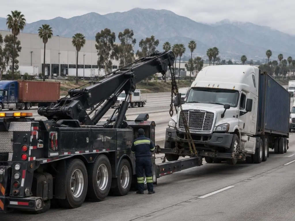 Heavy Duty Towing in Ontario, CA
